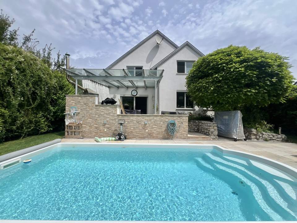 Traumhaus im Grünen – Stilvolles Einfamilienhaus mit Pool und Wellness in Gaaden bei Mödling