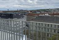 SKYLINEBLICK - MAISONETT DACHGESCHOSSWOHNUNG MIT TERRASSE UND LOGGIA - NÄHE U3