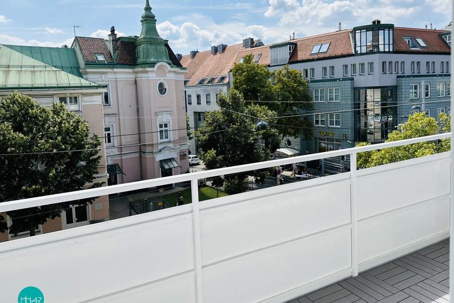 Ankommen &amp; Wohlfühlen in Baumgarten! Helle, renovierte 3-Zimmer Wohnung mit Südloggia! WG geeignet • Ab sofort beziehbar, Wohnung-miete, 1.299,42,€, 1140 Wien 14., Penzing