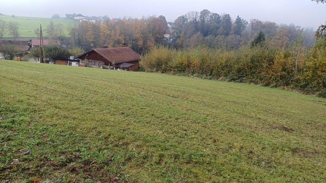 Baugrundstück mit Aussicht und ohne Bauzwang