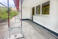 frisch renovierte 3-Zimmer-Wohnung mit grüner Terrasse