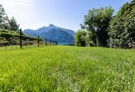 LUXUS - 3 Zimmer Erstbezugs - Gartenwohnung mit traumhaften Seeblick direkt am Wasser sowie eigenem Badeplatz am Mondsee - PROVISIONSFREI