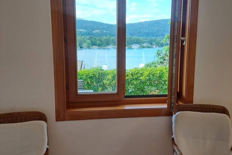 Preis auf ANFRAGE:VELDEN kl.FERIEN-Bungalow TOP Seeblick,See 30m,Schloss 300m 2.WohnSitz,Jahresmiete, Haus-miete, 1,00,€, 9220 Villach Land