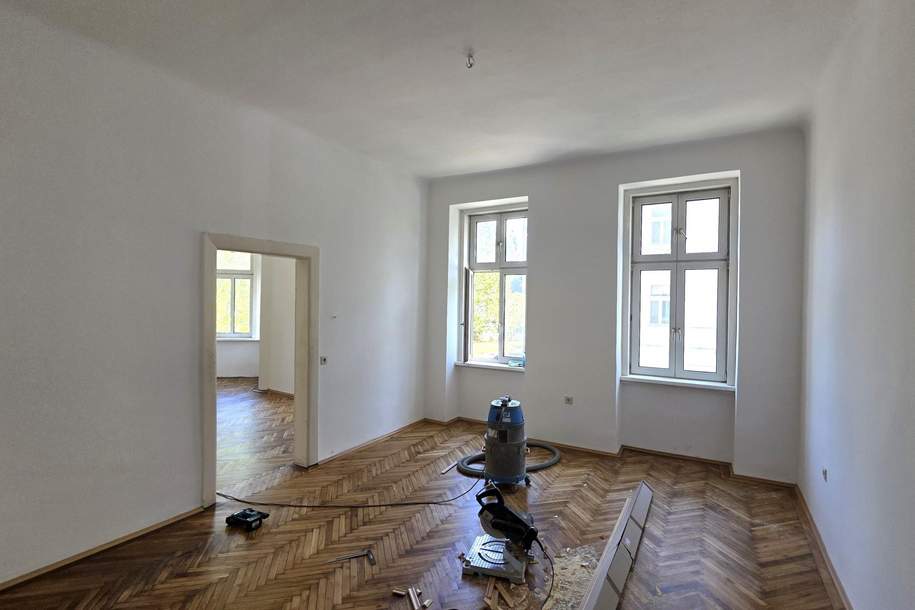 Sanierungsbedürftige Altbauwohnung direkt beim Hugo-Gottschlich Park - U6 Nähe!!, Wohnung-kauf, 194.000,€, 1200 Wien 20., Brigittenau