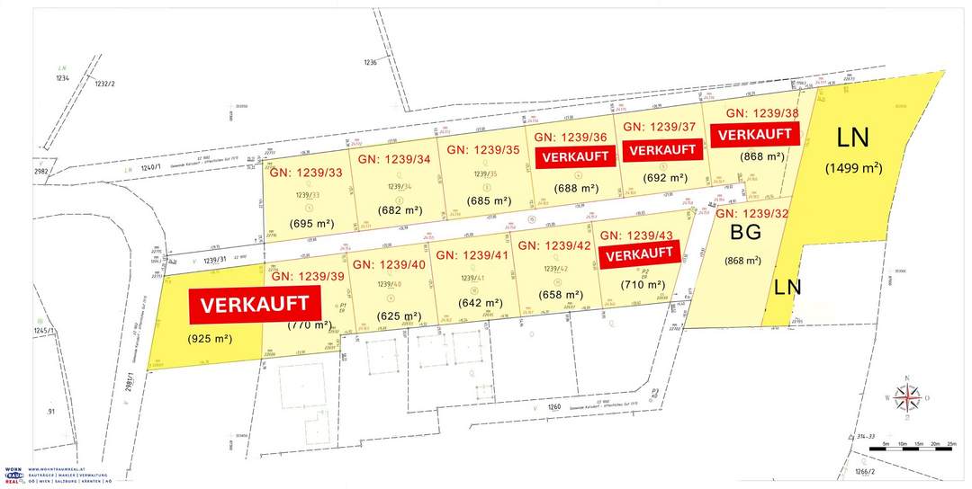 Baugrundstücke in Katsdorf / Ruhstetten – sonnige Lage, ideal für 1–3 Wohneinheiten je Parzelle