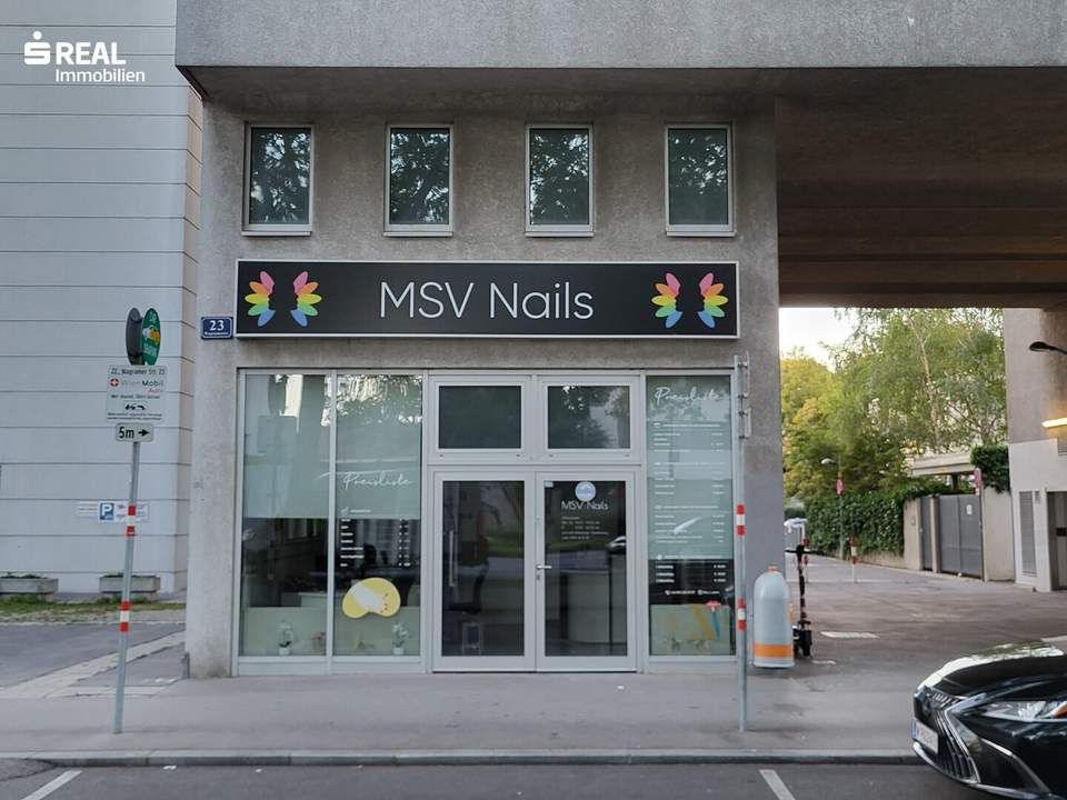GESCHÄFTSLOKAL IN DER WAGRAMER STRASSE