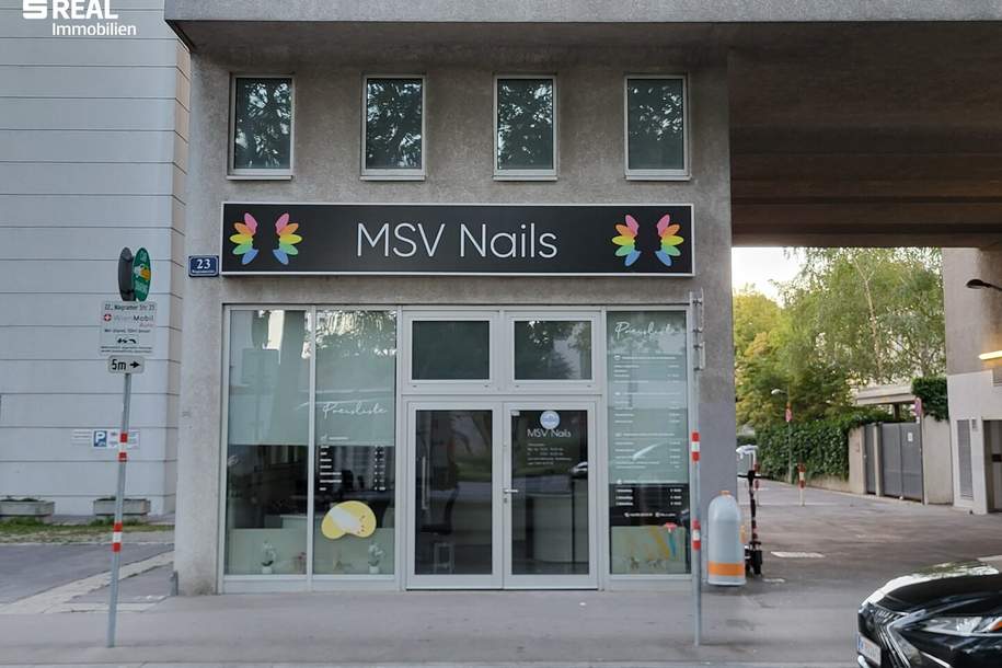 GESCHÄFTSLOKAL IN DER WAGRAMER STRASSE, Gewerbeobjekt-miete, 1.631,62,€, 1220 Wien 22., Donaustadt