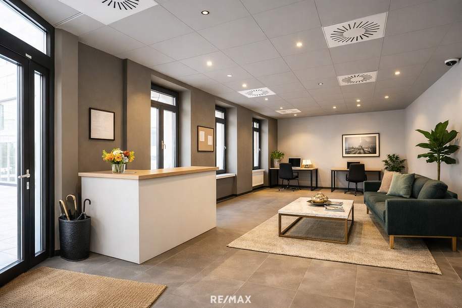 Vielseitige Gewerbefläche mit flexibler Raumstruktur &amp; zwei separaten Zugängen, Gewerbeobjekt-miete, 1.980,00,€, 1100 Wien 10., Favoriten