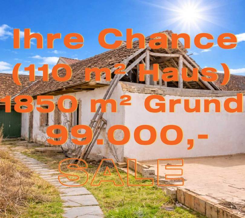IHRE CHANCE IN ZIERSDORF - BAUGRUND MIT PROJEKT-IDEE &amp; GROSSEM GARTEN - NUR 99.000,-