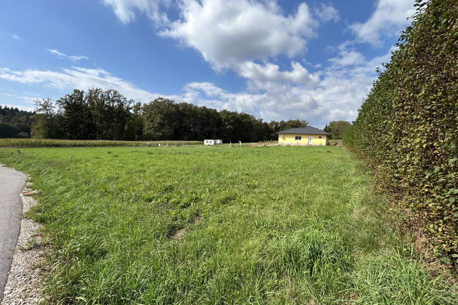 TOP WOHNPROJEKT möglich! IDEAL für BAUTRÄGER! In unmittelbarer Nähe zu den Wundschuher Seen! TOP Anbindung! VOLLERSCHLOSSENES und FLACHES BAUGRUNDSTÜCK!, Grund und Boden-kauf, 445.000,€, 8142 Graz-Umgebung