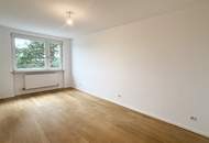Sanierte Wohnung mit Schrebergarten