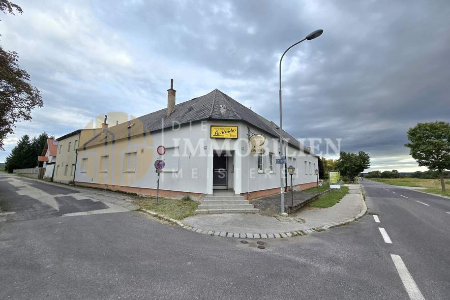 Gewerbeobjekt/Gastronomie/Arbeiterwohnungen - vielseitig nutzbar - Wohnbauentwicklungspotential, Wohnung-kauf, 400.000,€, 7020 Mattersburg