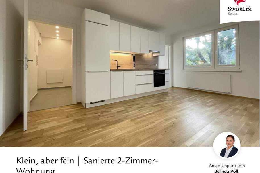 Klein, aber fein | Komplett sanierte 2-Zimmer-Wohnung | ca. 33 m², Wohnung-kauf, 189.000,€, 1210 Wien 21., Floridsdorf