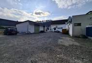 Gebäude mit Lager, großem Grundstück, Tankstelle und Wohnung in bester Lage (Provisionsfrei)