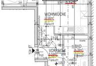 Muhr58 | 3-Zimmerwohnung mit Balkon | Hofruhelage | Nähe U1