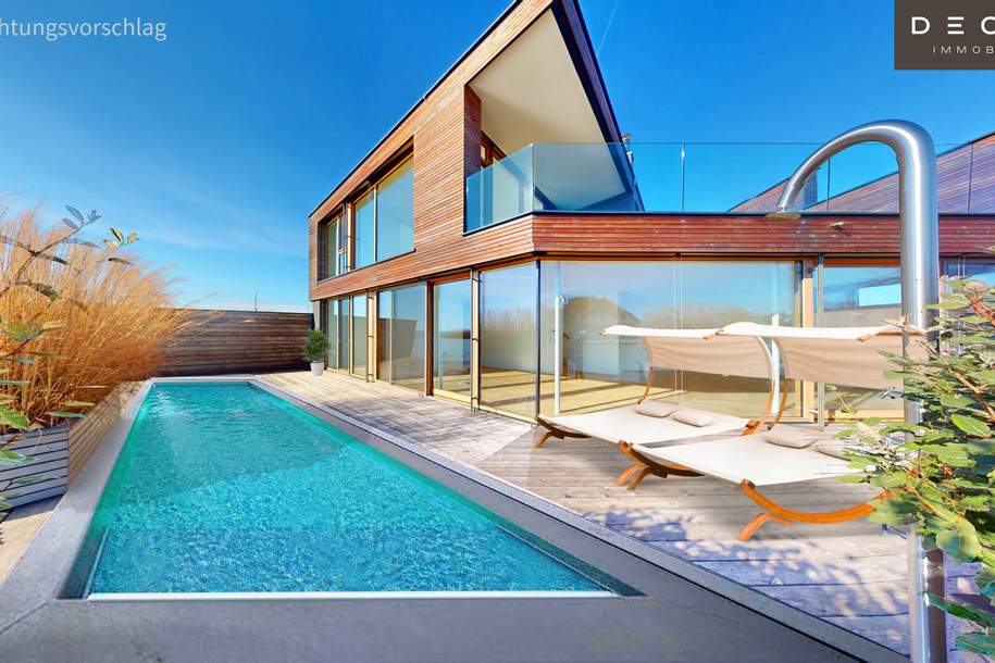 EXKLUSIVE SEEHÄUSER IN ERSTER REIHE AM NEUSIEDLER SEE, Haus-kauf, 2.190.000,€, 7100 Neusiedl am See