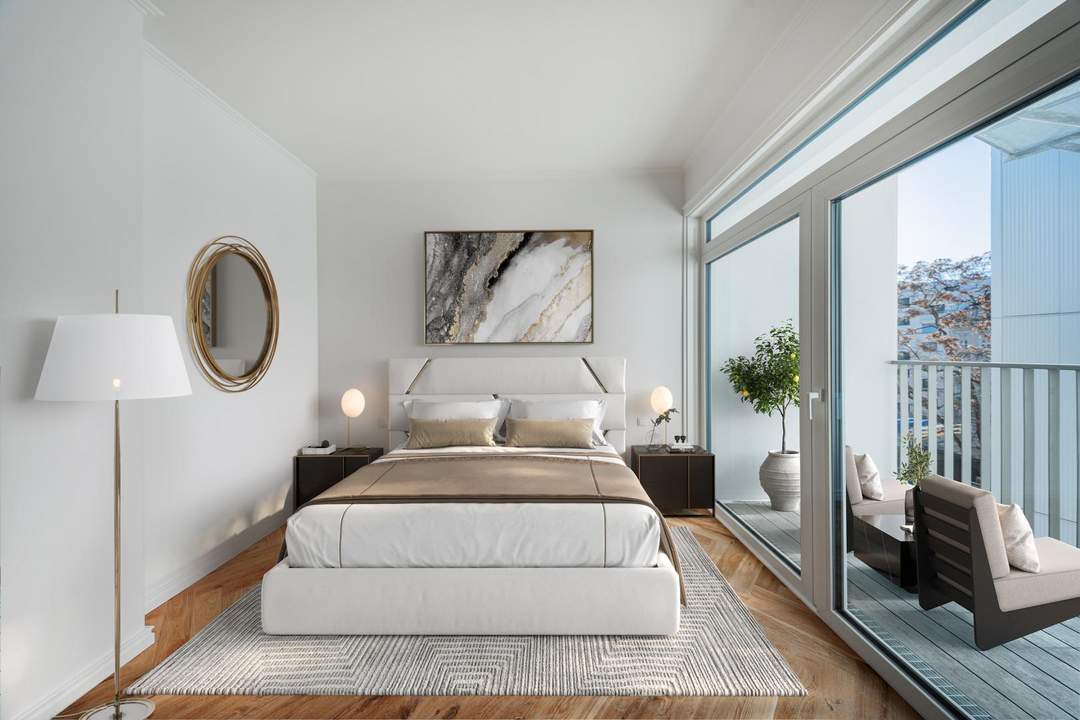 Eleganter Altbau nachhaltig saniert - mit Freifläche