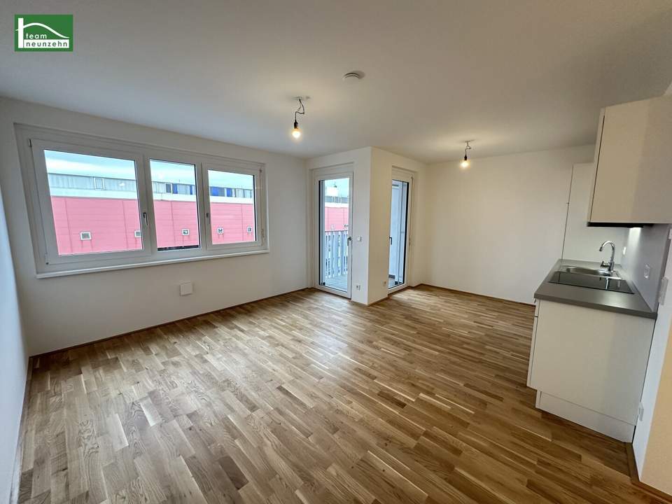 Urbaner Komfort trifft moderne Bauweise! 1-Zimmer-Wohnung mit Loggia!