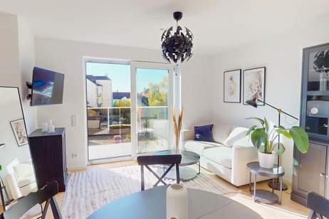 Hochwertige 2-Zimmer-Wohnung mit Balkon (Kurzzeitvermietung gestattet!), Wohnung-kauf, 220.000,€, 1210 Wien 21., Floridsdorf