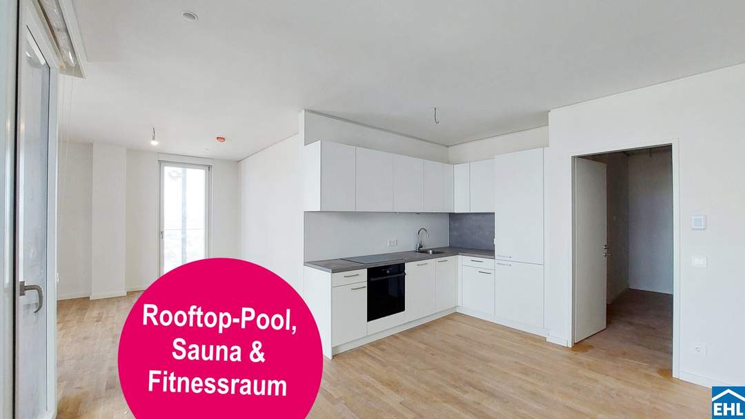 LEBENSWERT im Hochhaus mit WEITBLICK** I 12 Minuten zum STEPHANSPLATZ