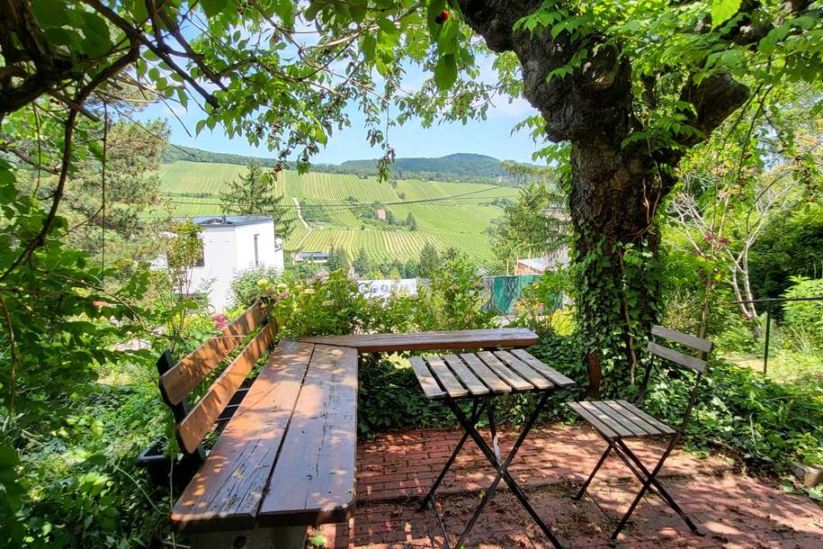 BAUGRUNDSTÜCK MIT WUNDERSCHÖNEM AUSBLICK IN DIE WEINBERGE, Grund und Boden-kauf, 1190 Wien 19., Döbling