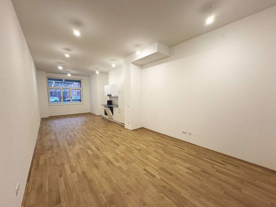 Wunderbare, moderne 1-Zimmer-Wohnung mit Loggia – Erstbezug in guter Lage des 12. Bezirks!