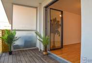 Moderne 2-Zimmer-Wohnung mit Balkon & Pool am Dach