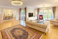 Luxuriöses Refugium in Döbling – Architektonisches Einfamilienhaus mit Pool, Garten &amp; Ausbaureserve