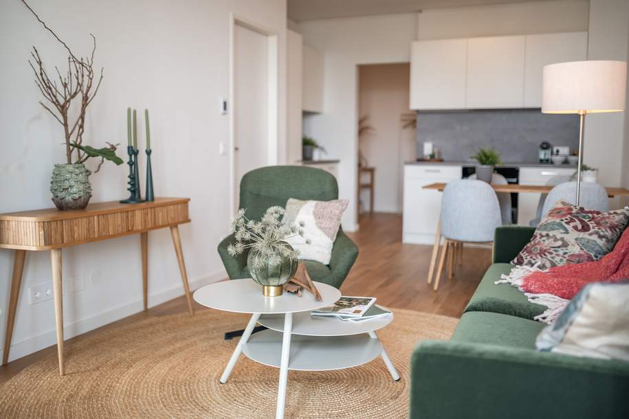ERSTBEZUG IN DER NEUEN DONAUSTADT | MIETBEGINN AB 1. APRIL | 2 ZIMMER | BALKON | VIENNA TWENTYTWO, Wohnung-miete, 1.064,99,€, 1220 Wien 22., Donaustadt