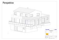 Modernes Griffner-Architektenhaus mit Burgblick