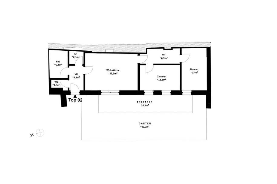 Wiener Geschichte neu komponiert | VICUS NUCUM | Nähe Kahlenberg, Cobenzl &amp; Bethovengang | ERSTBEZUG, Wohnung-kauf, 992.000,€, 1190 Wien 19., Döbling