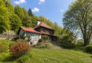 Velden am Wörthersee - Rückzugsort am Waldrand: charmantes Zweifamilienhaus in sonniger Aussichtslage