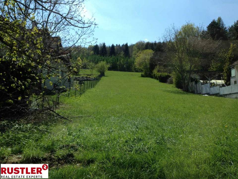 Grundstück mit Weitblick unweit von Mödling