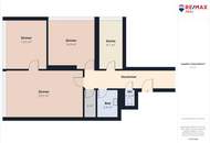 3,5-Zimmer-Wohnung mit Potential im 6. Stock mit Aufzug