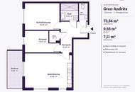 Hier wird Ankommen zum Lieblingsmoment – Sonnenbalkon, 2 Schlafzimmer, große Wohnküche