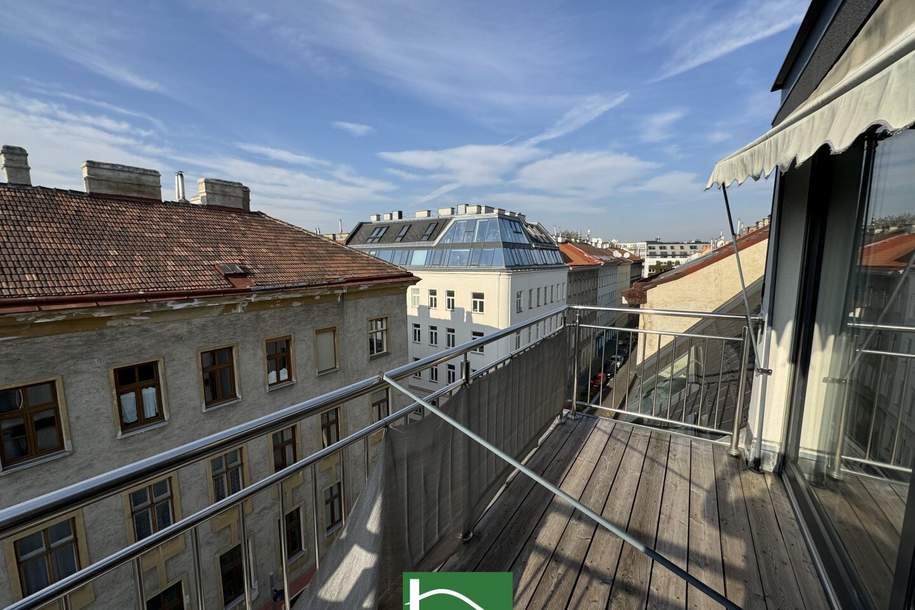 MODERNE MAISONETTE DACHGESCHOSS-WOHNUNG MIT BALKON UND TERRASSE INKL. DAN KÜCHE!, Wohnung-miete, 1.348,00,€, 1160 Wien 16., Ottakring