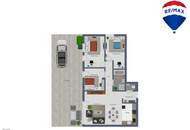Moderne Terrassen-Erdgeschoßwohnung, 4 Zimmer, Ruhelage!