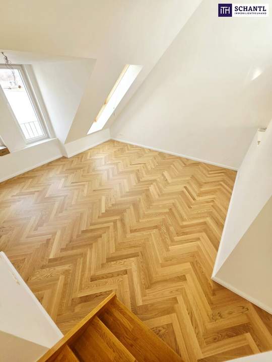 Ein frisch saniertes Schmankerl! Traumhafter Blick auf das Schloss Schönbrunn! Happy to be here! Lichtdurchflutet + Super hohe Räume im Dachgeschoss + Terrasse mit Fernblick + Beste Infrastruktur und Anbindung!