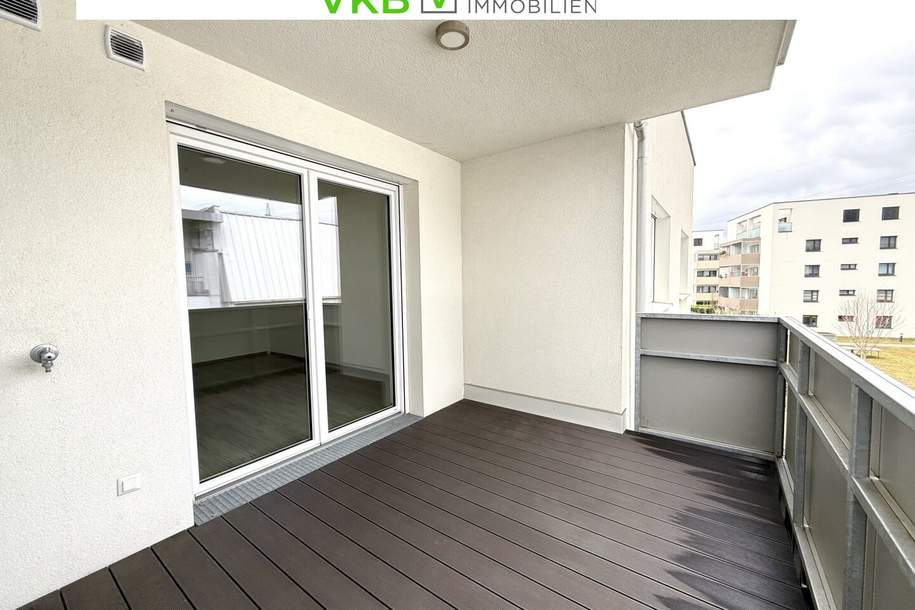 Topausgestattete 2-Zimmer-Wohnung mit Balkon und Tiefgaragenplatz in Linz, Wohnung-kauf, 235.000,€, 4020 Linz(Stadt)