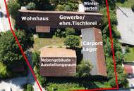 ***Neues ANGEBOT*** Einzigartiges Wohn- und Nebenhaus mit Gewerbeobjekt- Vielseitig nutzbar!
