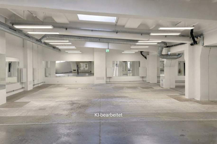 TOLLE GESCHÄFTSFLÄCHE - teilbar, Gewerbeobjekt-miete, 24.615,11,€, 1100 Wien 10., Favoriten