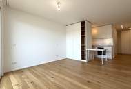 6. OG und WEITBLICK!!! Sensationelle Single-Wohnung mit hochwertigen Einbaumöbeln und großer Außenfläche