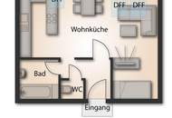 Sommer, Sonne, Maisonettewohnung mit sonniger Dachterrasse