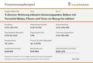 3-Zimmer-Wohnung inklusive Sanierungspaket, Balkon mit Fernsicht! Jetzt besichtigen und Böden, Fliesen und Türen vor Bezug frei wählen!