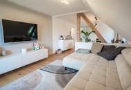 Moderne Dachgeschosswohnung mit Garten und 3 Balkonen in Finkenstein!