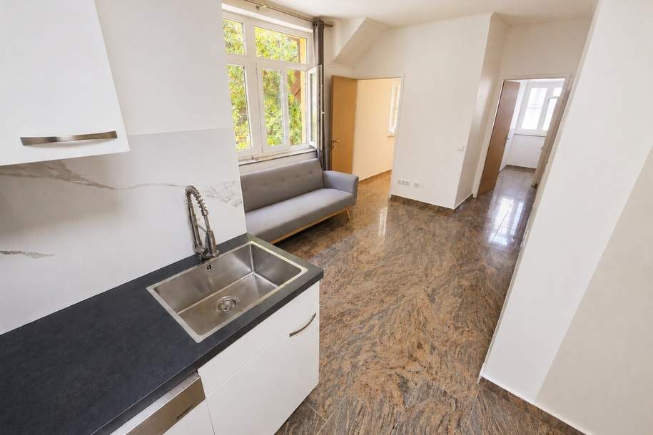 Gemütliche 2-Zi-Wohnung in Mödling, 46,6m², Stellplatz, Fußbodenheizung, 880€ Miete, Wohnung-miete, 880,00,€, 2340 Mödling
