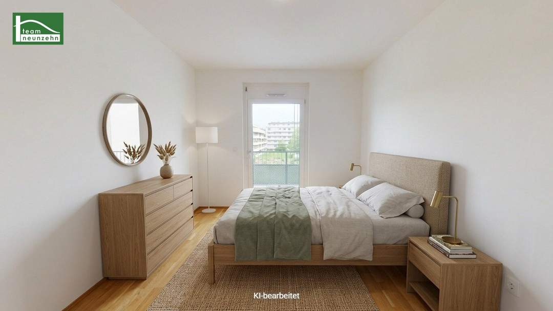 Ankommen und wohlfühlen – Hochwertige 2-Zimmer-Wohnung mit Balkon!