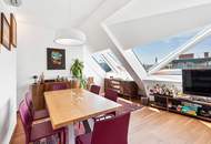 Wohnen über den Dächern Wiens – Maisonette-Highlight mit 3 Aussenflächen mitten im 7. Bezirk!