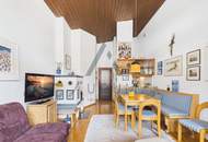 Freizeitwohnsitz: Charmante Dachgeschosswohnung mit Bergblick, Ost- und Westbalkon