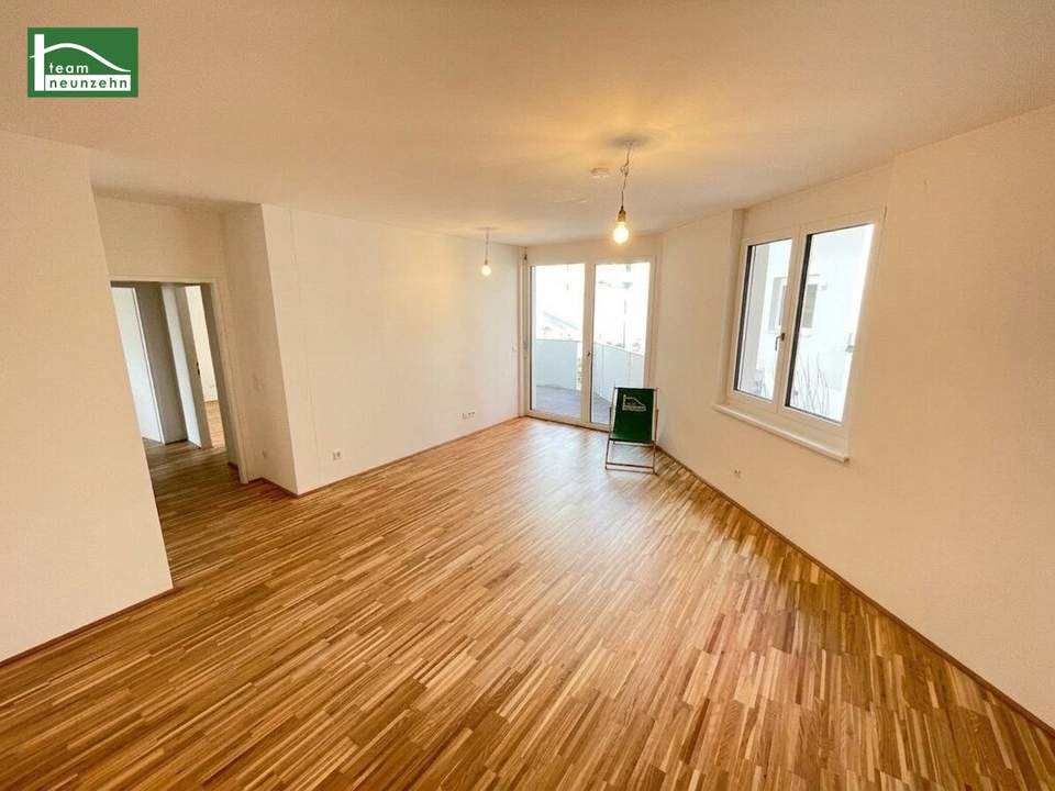 FLAIR City living - Tolle 3-Zimmer Wohnung mit Balkon zum Genießen! Viel Stauraum und absolute Ruhe - Nahe Bahnhof Atzgersdorf
